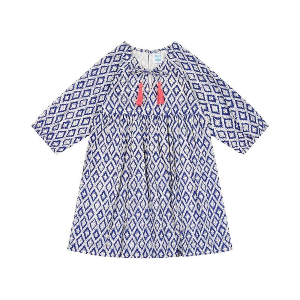 Mer St. Barth Girls  Sara Dress, Blue